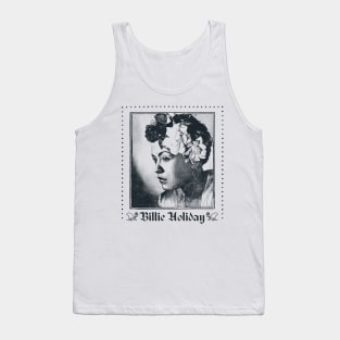 Billie Holiday /\ Original Retro Fan Art Design Tank Top